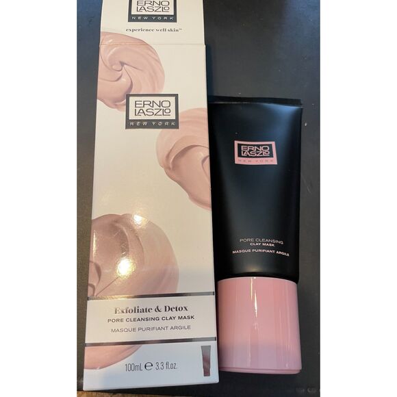 NEW - Erno Laszlo - Exfoliate & Detox Pore Cleansing Clay Mask - 3.3 fl oz - Picture 1 of 4